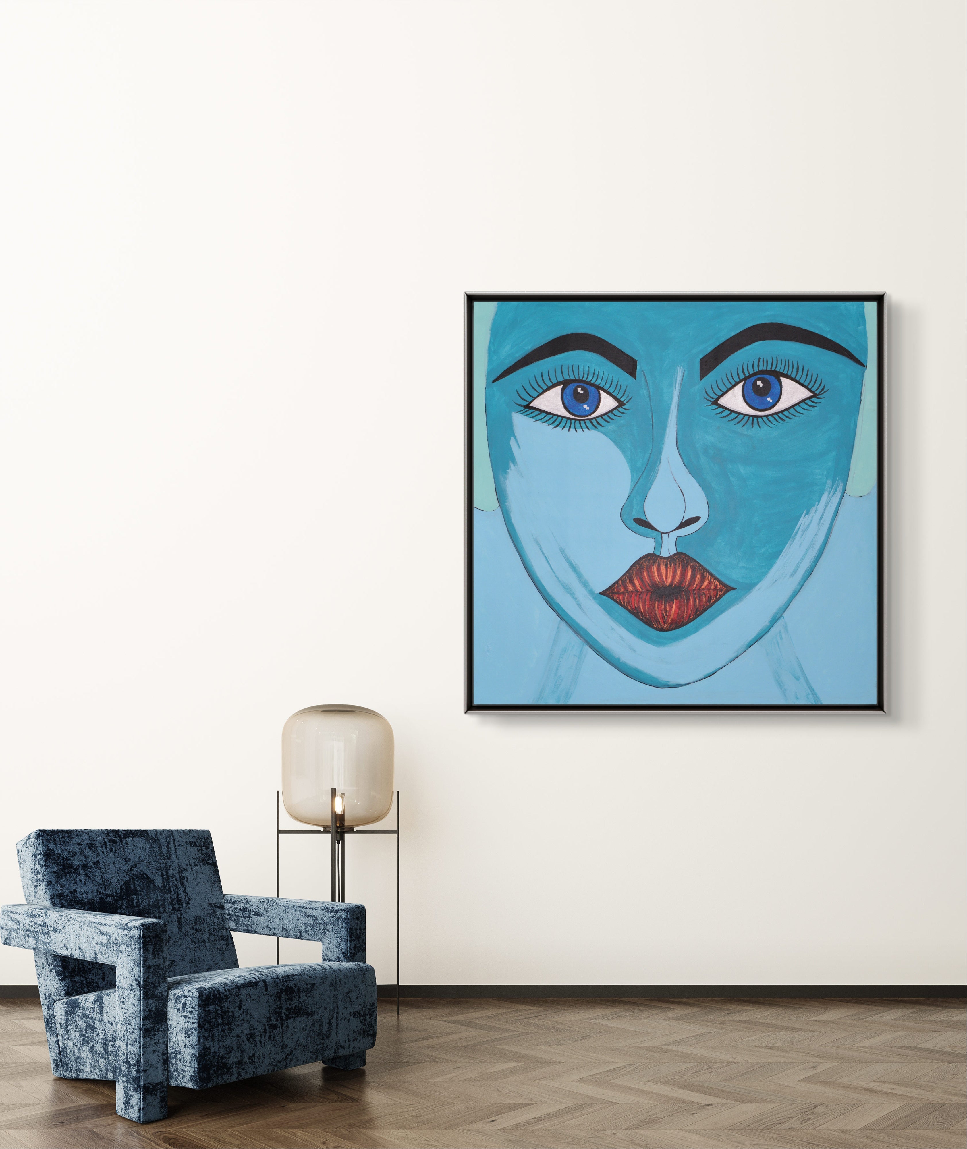 Original Painting: Indigo