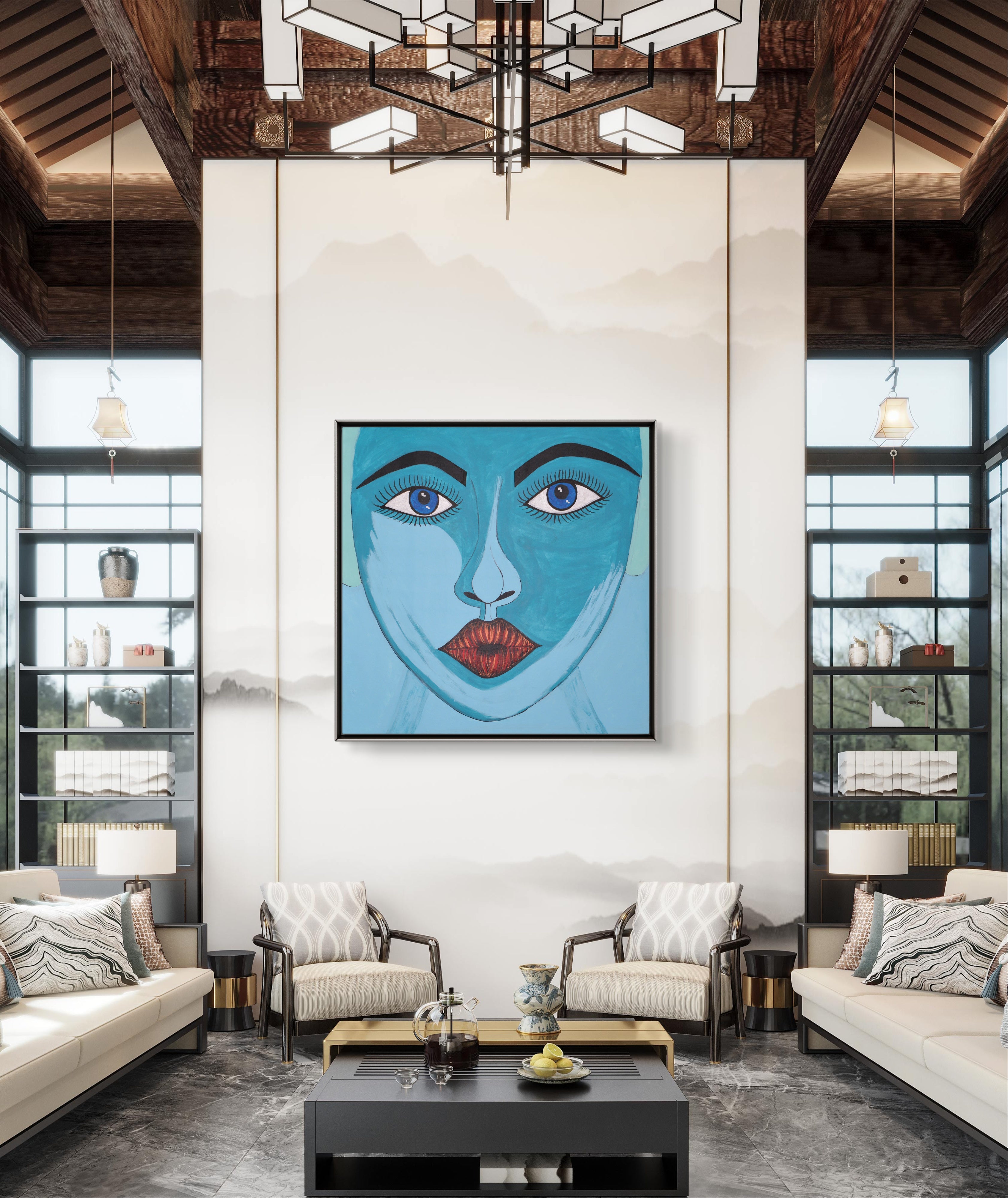 Original Painting: Indigo