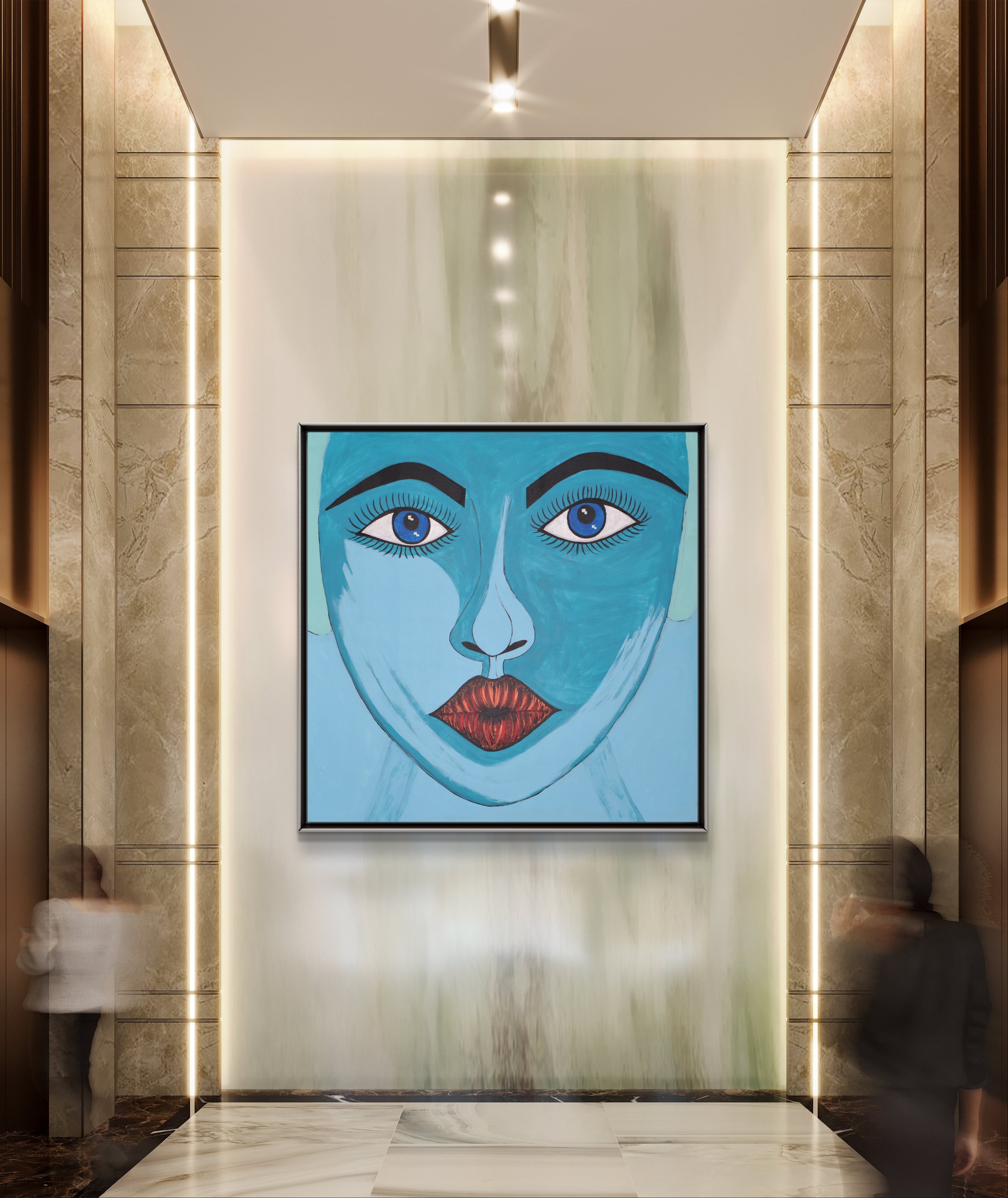Original Painting: Indigo