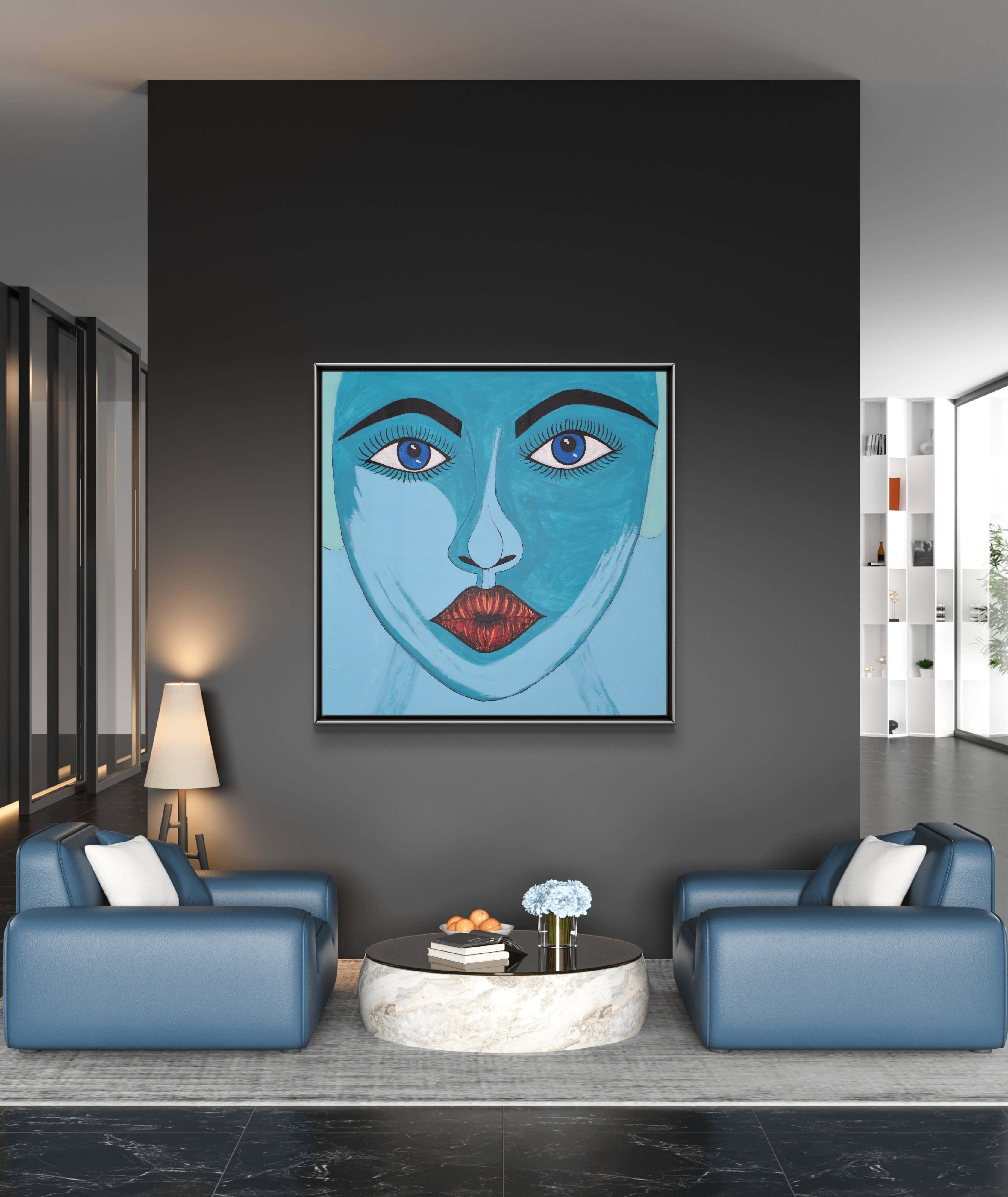 Original Painting: Indigo