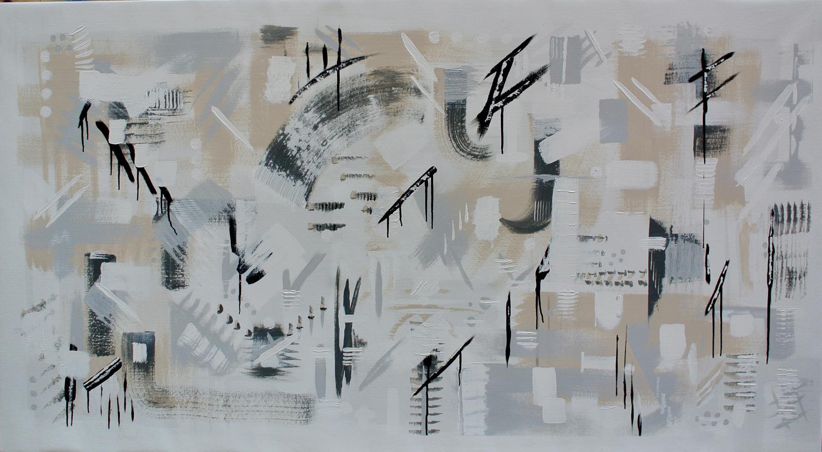 Zen Mood, painting by Bo Blixen