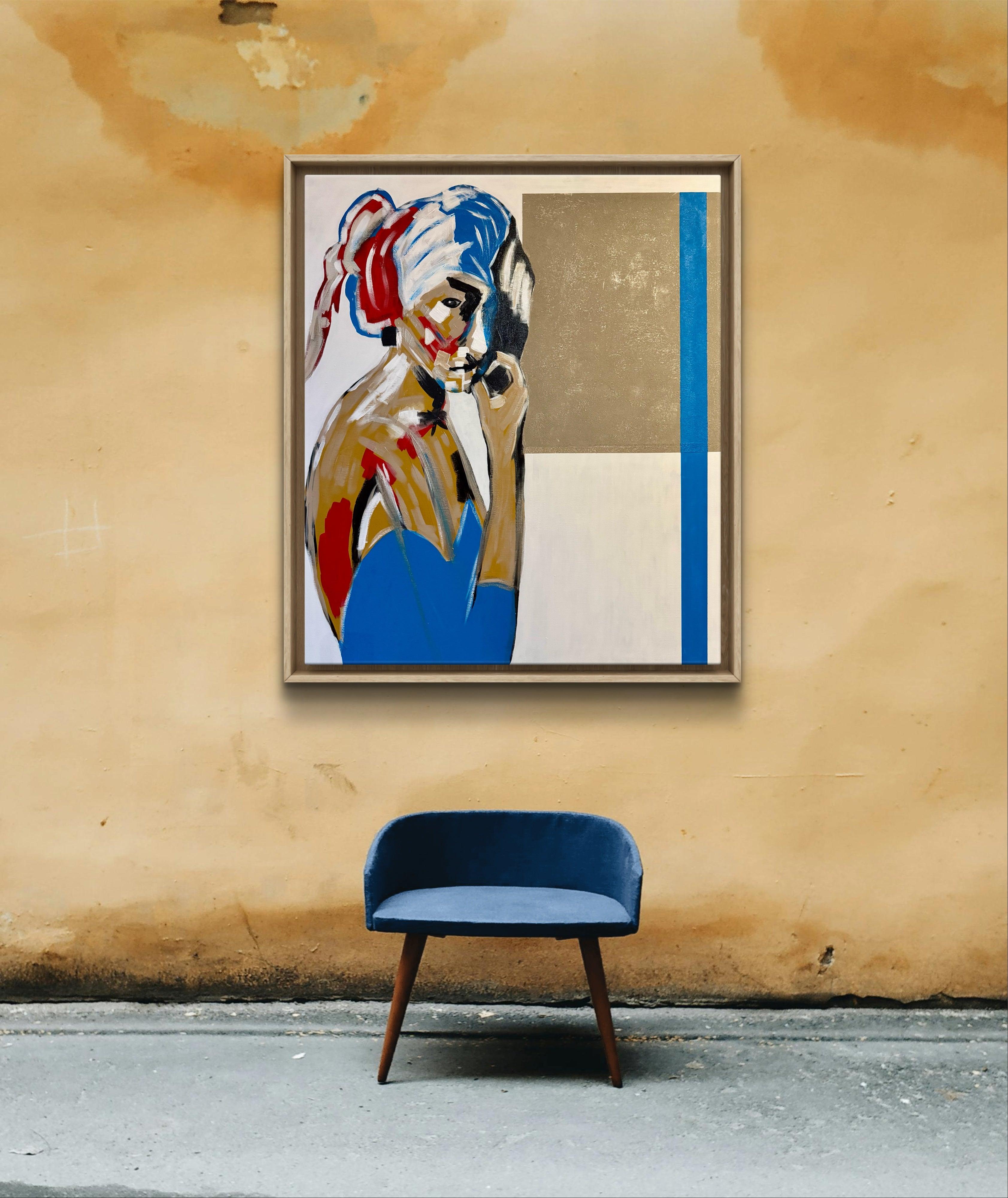 A Penny For Your Thoughts, painting by Bo Blixen