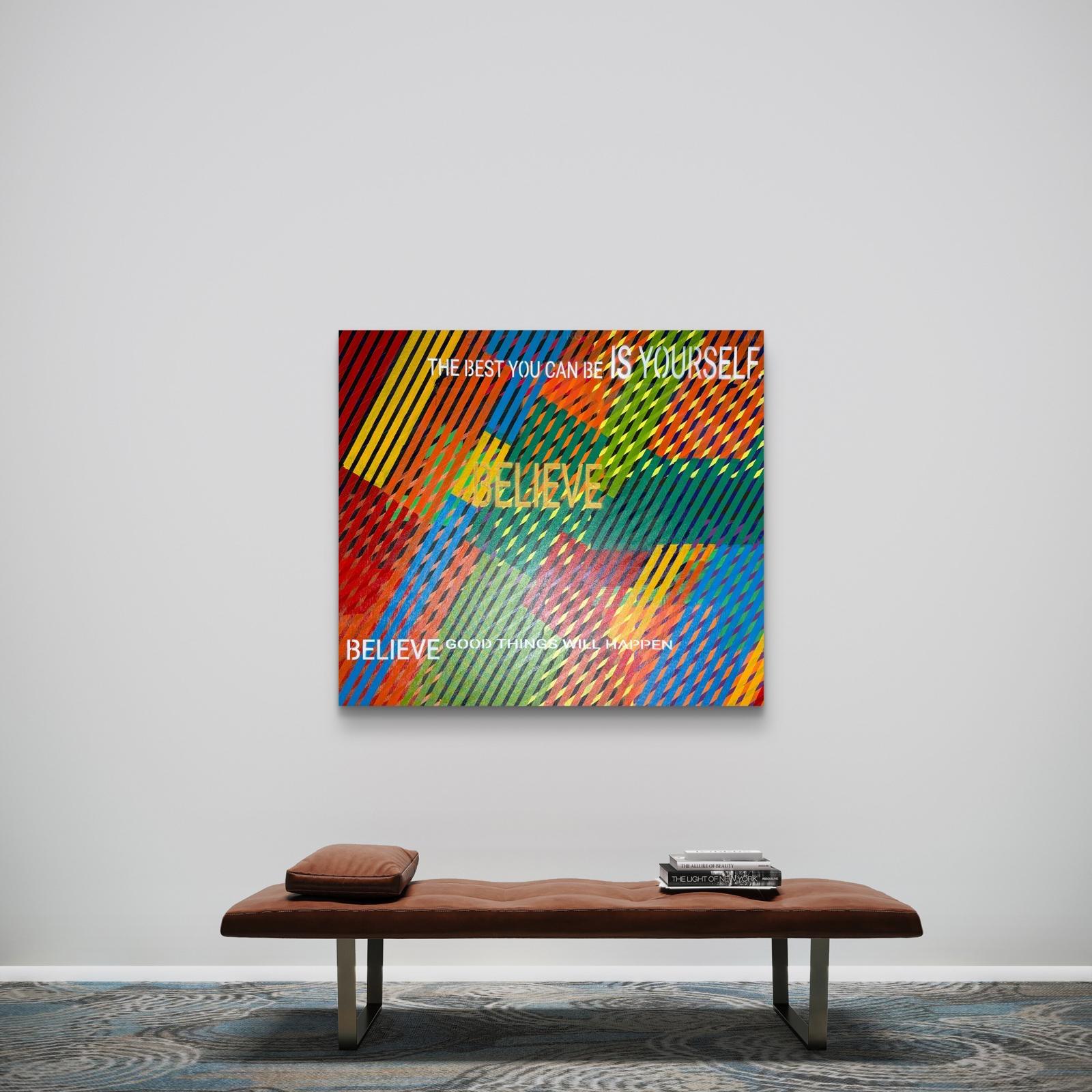 Believe, painting by Bo Blixen