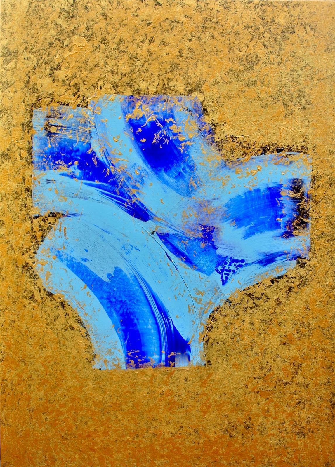 Into the Blue, painting by Bo Blixen
