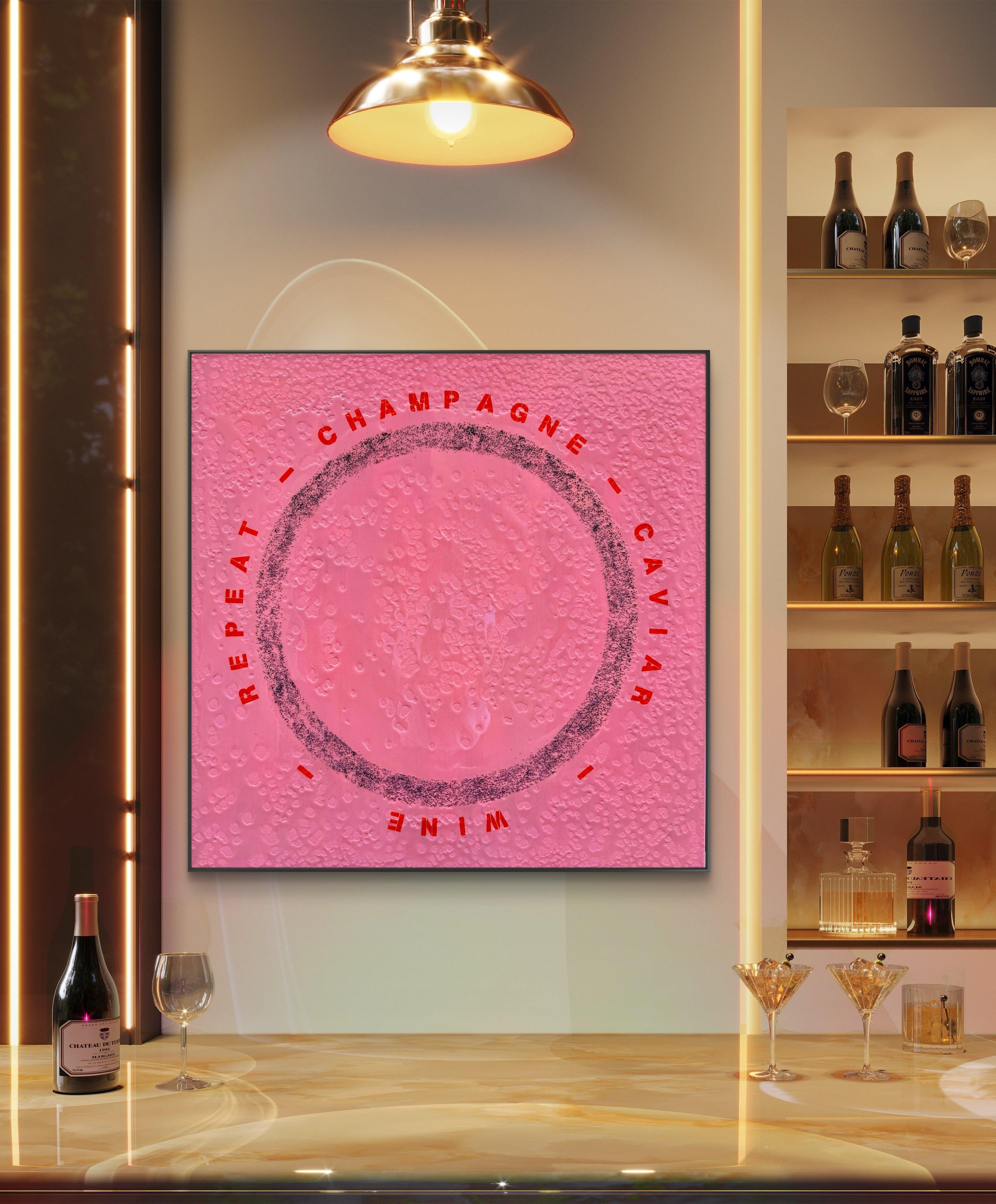 REPEAT, painting by Bo Blixen