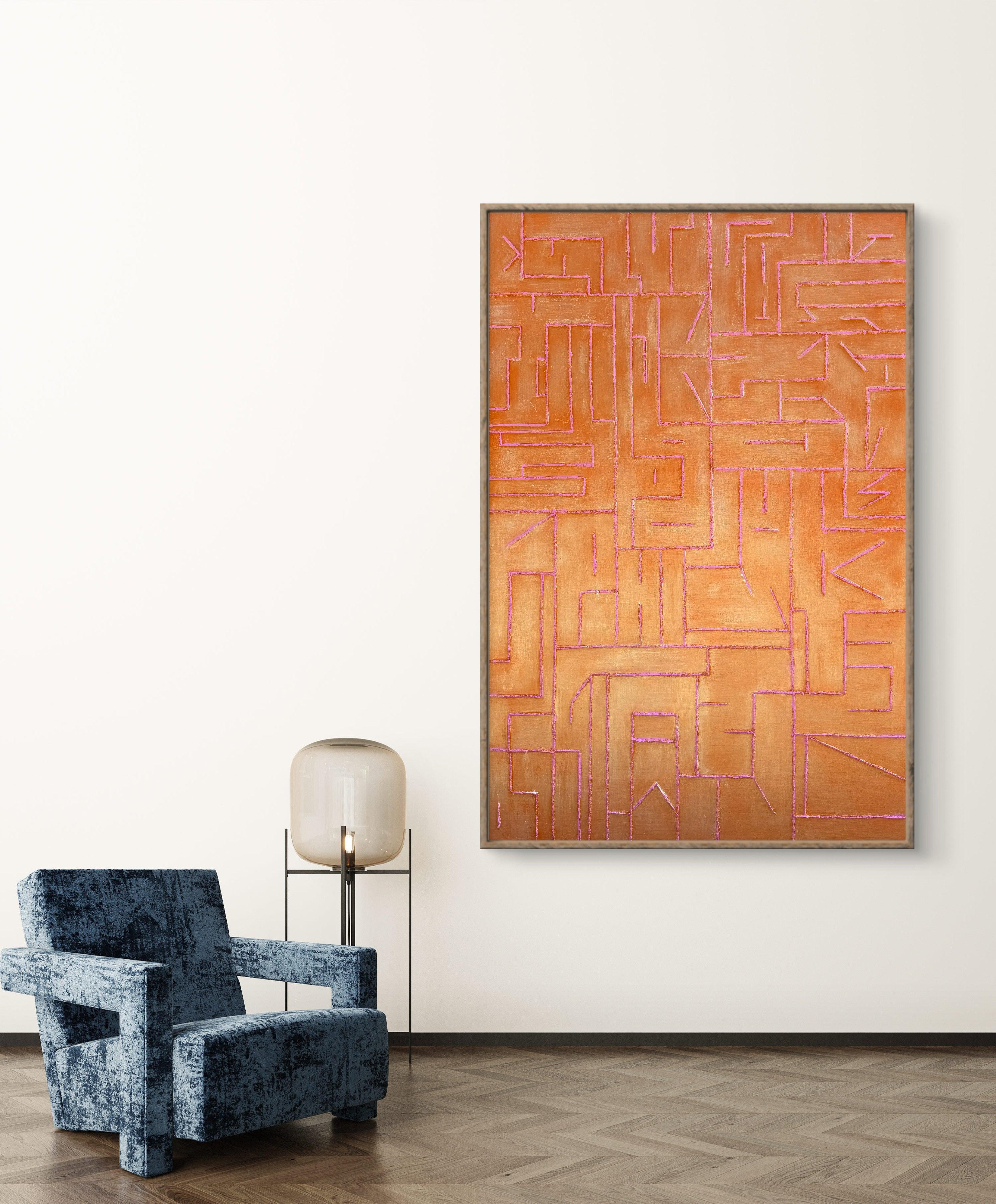 Strings LAB, painting by Bo Blixen