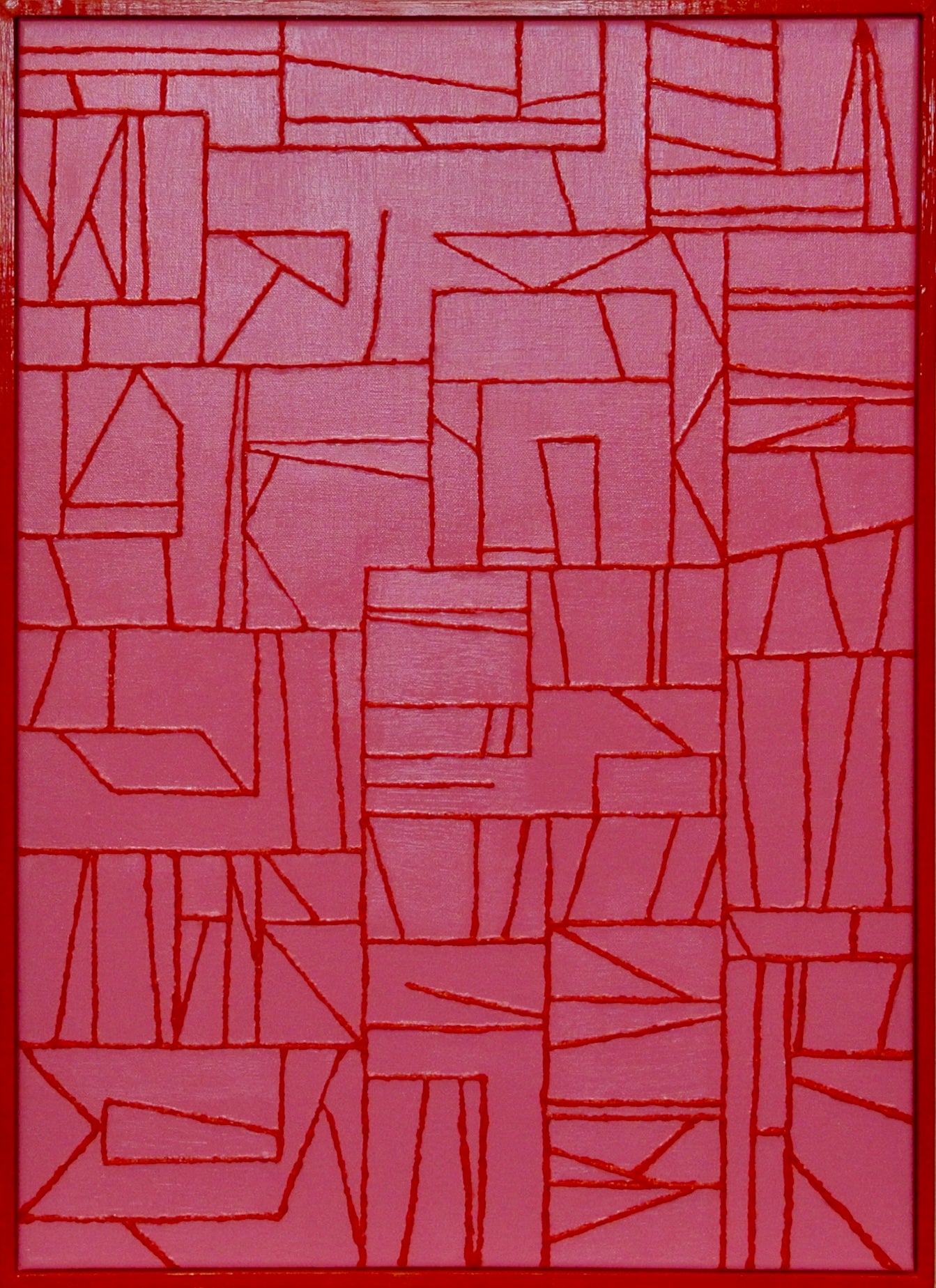 Original Painting: Den Røde Tråd